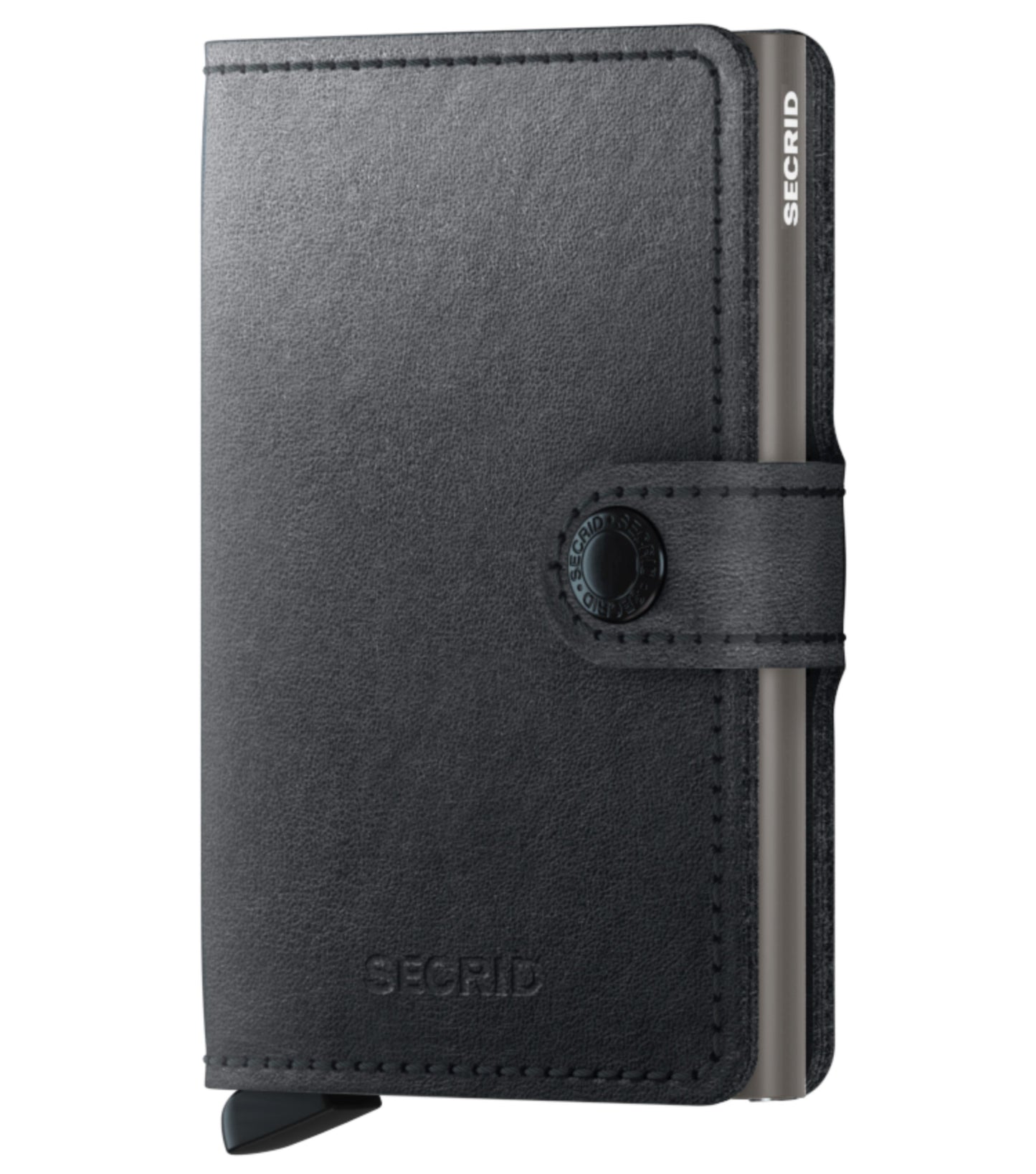 Secrid Miniwallet Mirum Plant-Based Compact RFID Wallet - Black