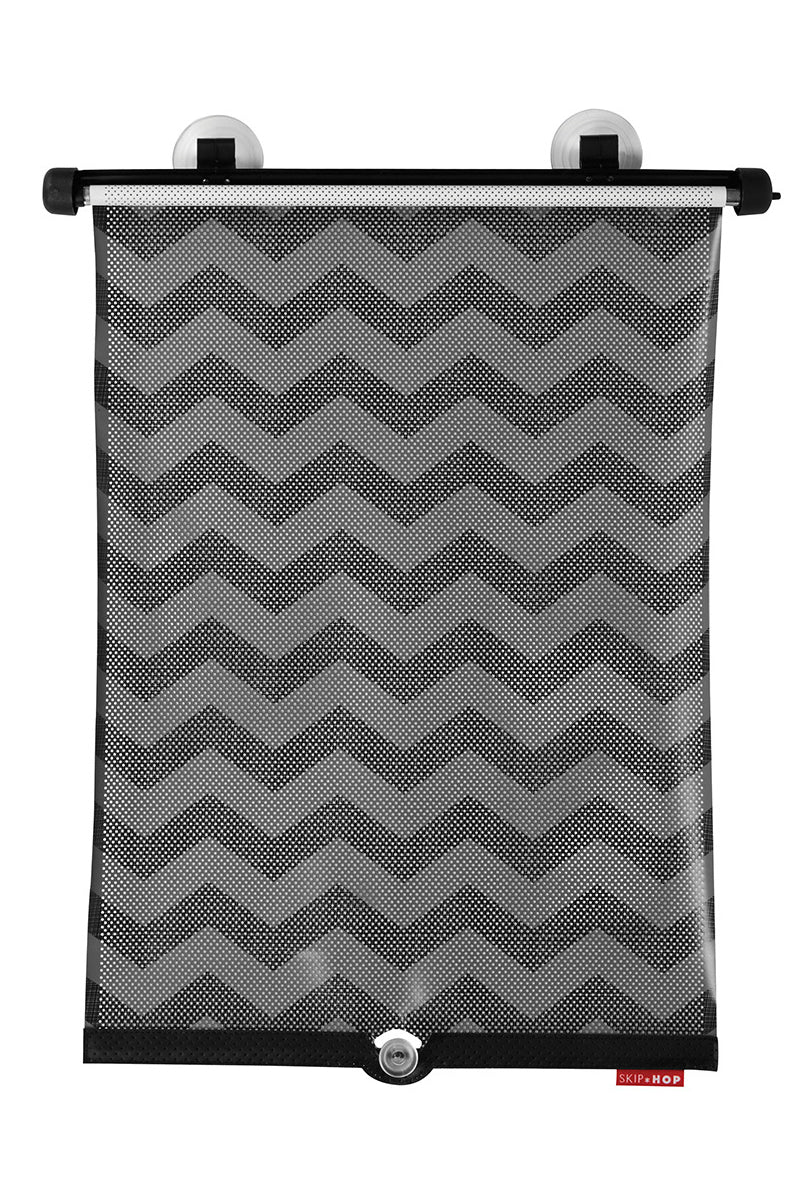  Skip Hop OTG Style Drive Window Shade - 2pk in Tonal Chevron