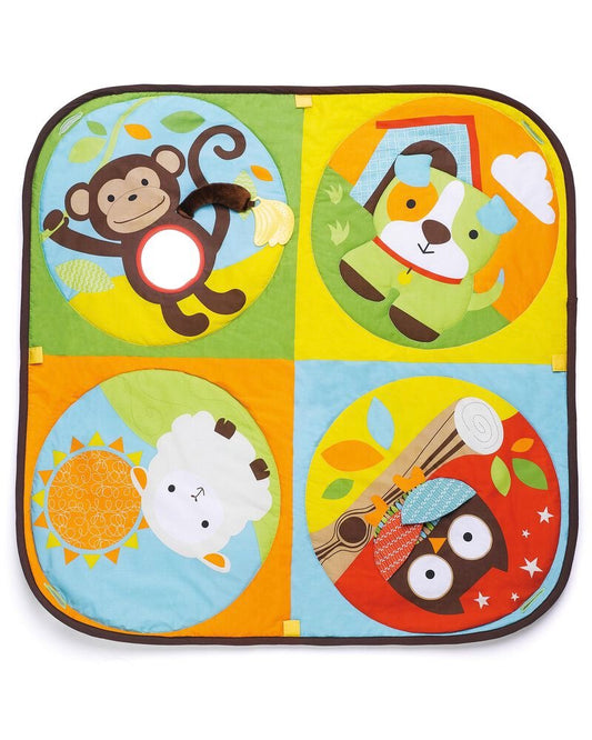 Skip Hop Hug & Hide Activity Gym - play mat