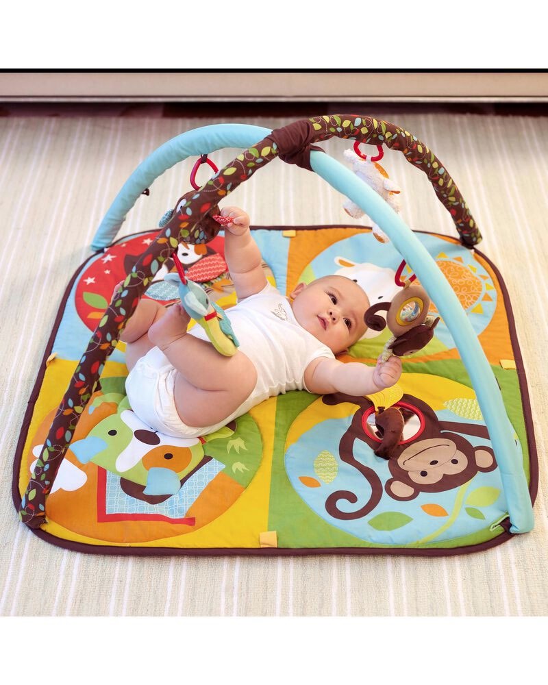 Skip Hop Hug & Hide Activity Gym - play mat