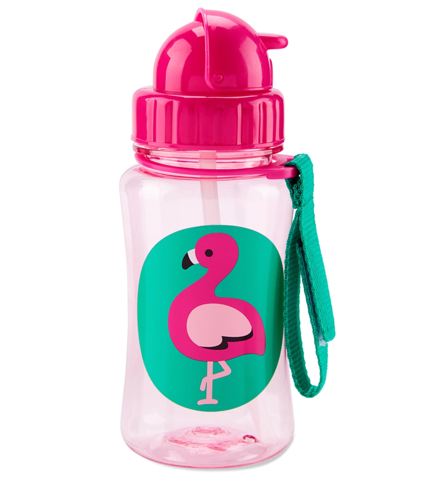 Skip Hop Zoo Straw Bottle - Flamingo