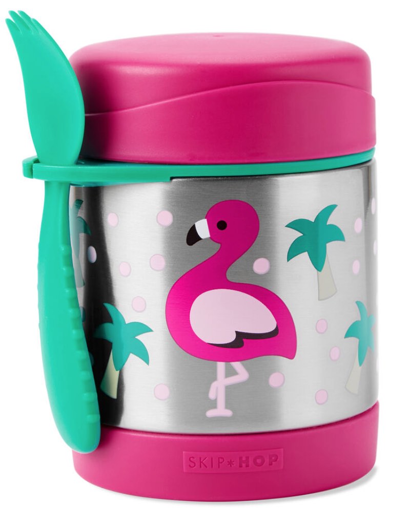 Skip Hop Zoo Insulated Food Jar - Flamingo