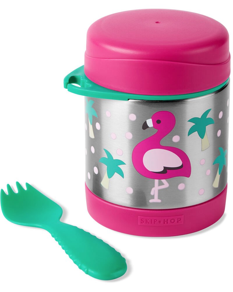 Skip Hop Zoo Insulated Food Jar - Flamingo