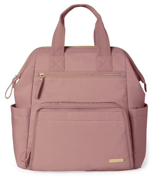 Skip Hop Main Frame Wide Open Nappy Backpack - Dusty Rose