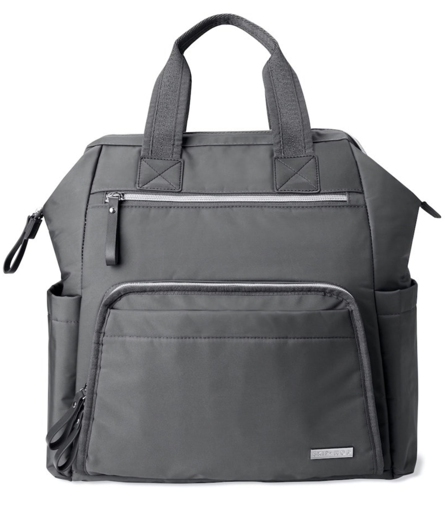 Skip Hop Main Frame Wide Open Nappy Backpack - Charcoal