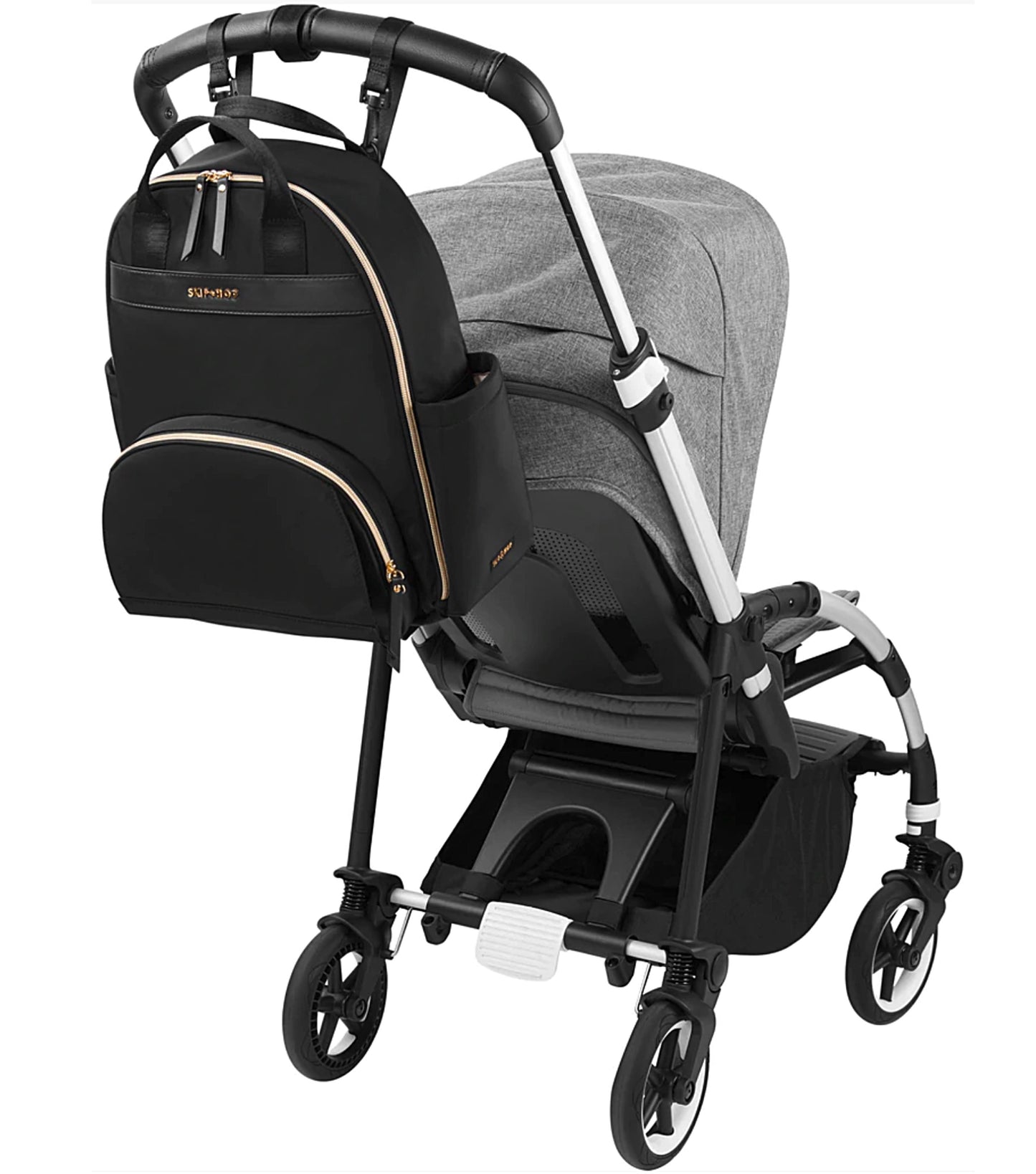 Includes stroller straps