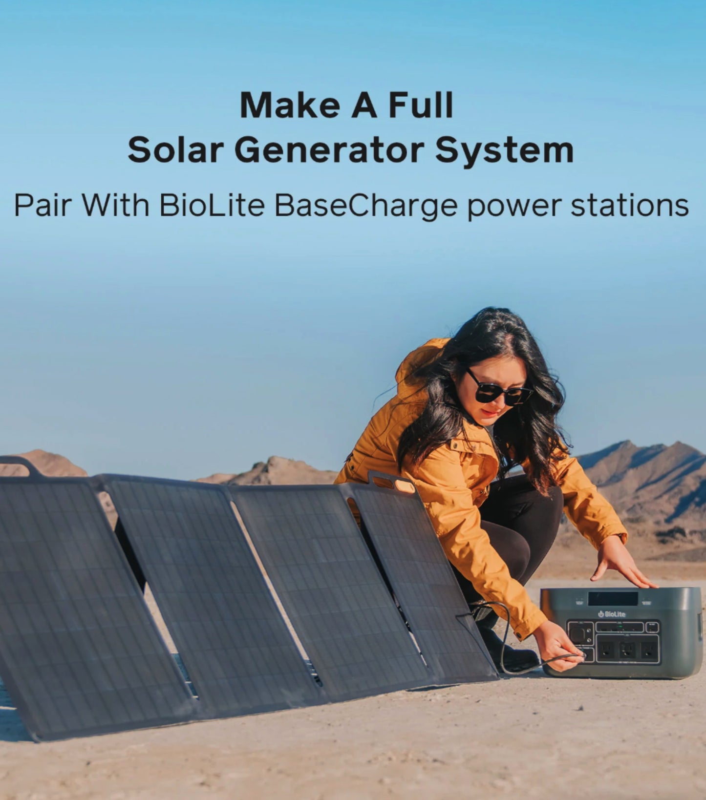 BioLite SolarPanel 100 - Foldable 100W