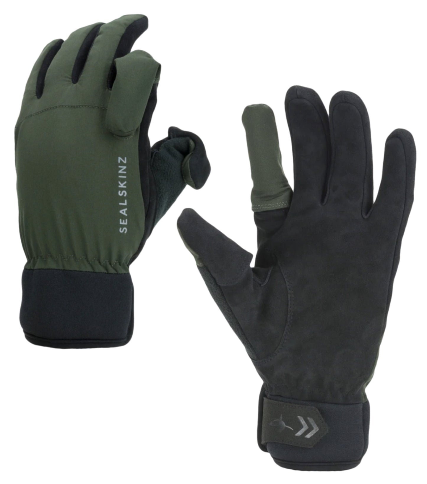 Sealskinz Waterproof All Weather Sporting Glove (Olive Green / Black) - Medium