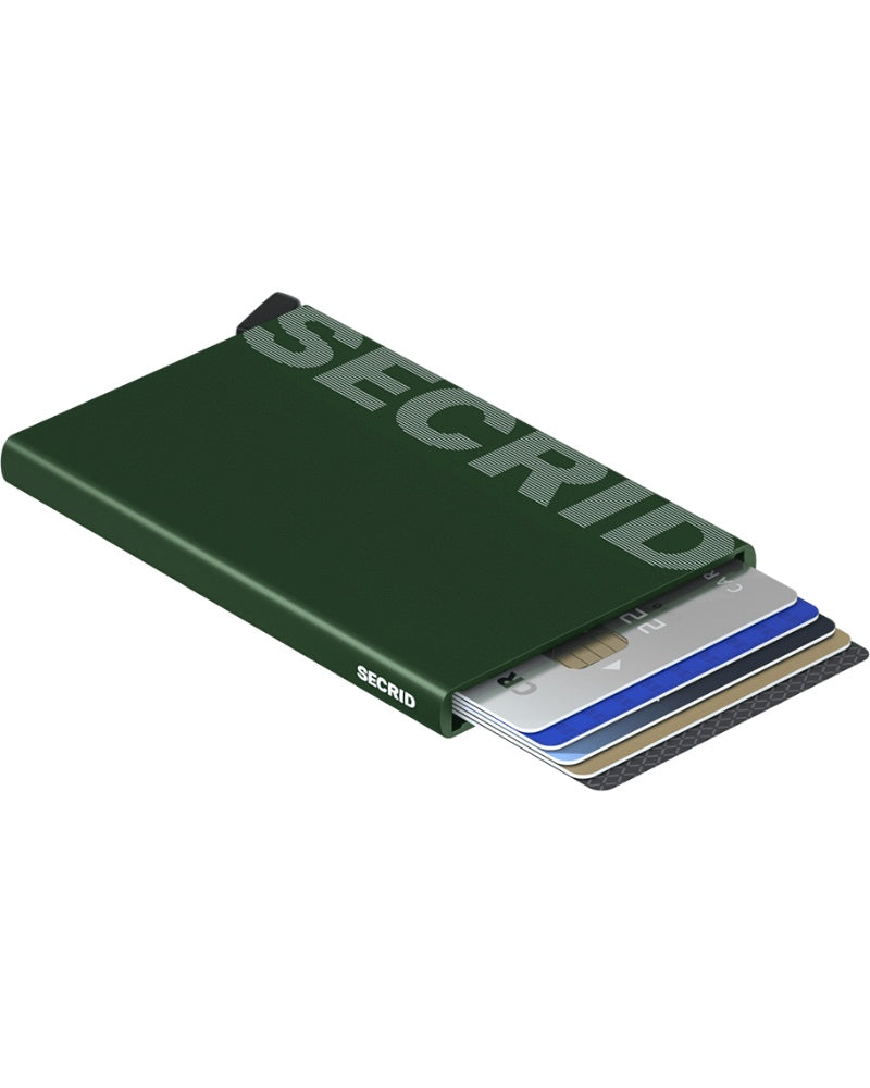 Secrid Cardprotector - Laser Logo Series Green (Open)