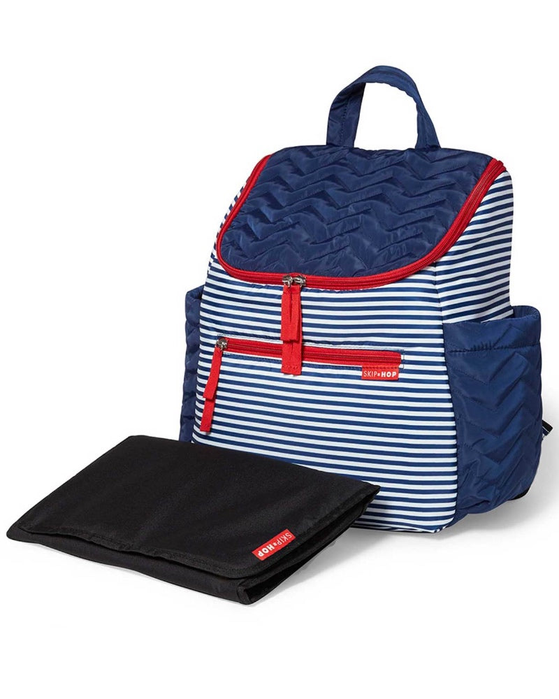 Skip Hop Five Star Mommy Backpack Nappy Bag - Nautical