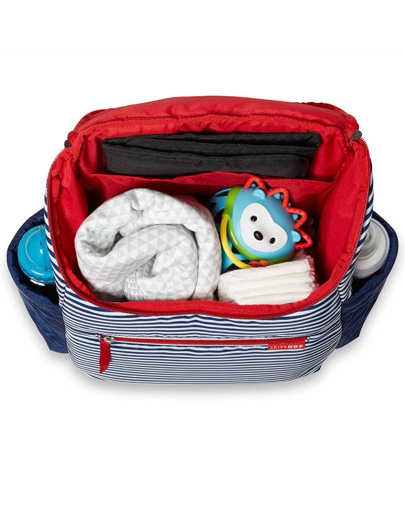 Skip Hop Five Star Mommy Backpack Nappy Bag - Nautical