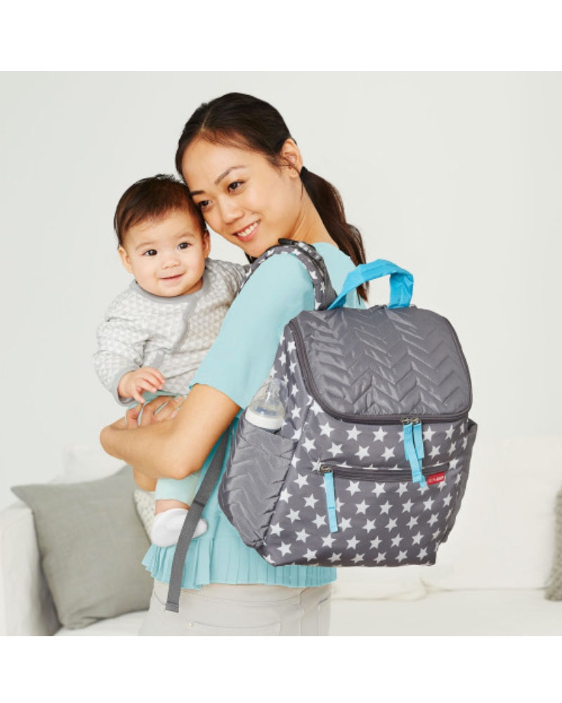 Skip Hop Five Star Mommy Backpack Nappy Bag - Stars