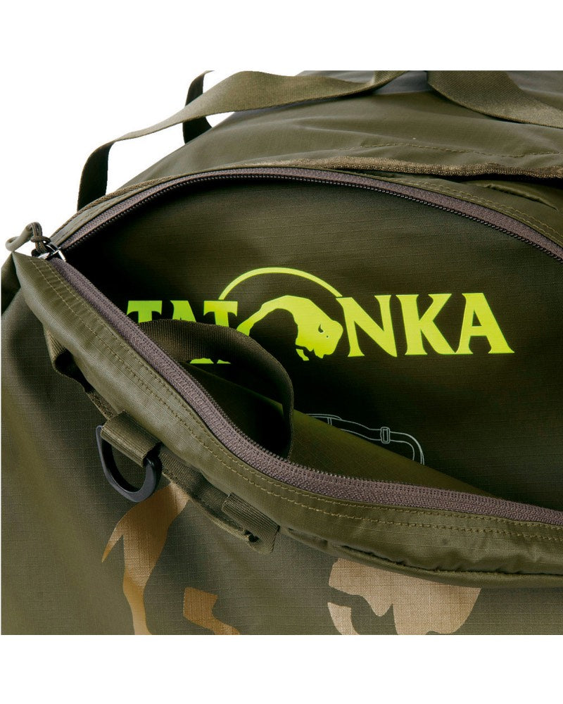 Tatonka Folding Travel Duffle Bag - Medium 45L - Olive