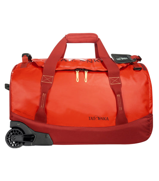 Tatonka Barrel Roller M - Medium Wheeled Duffle Bag - Red / Orange