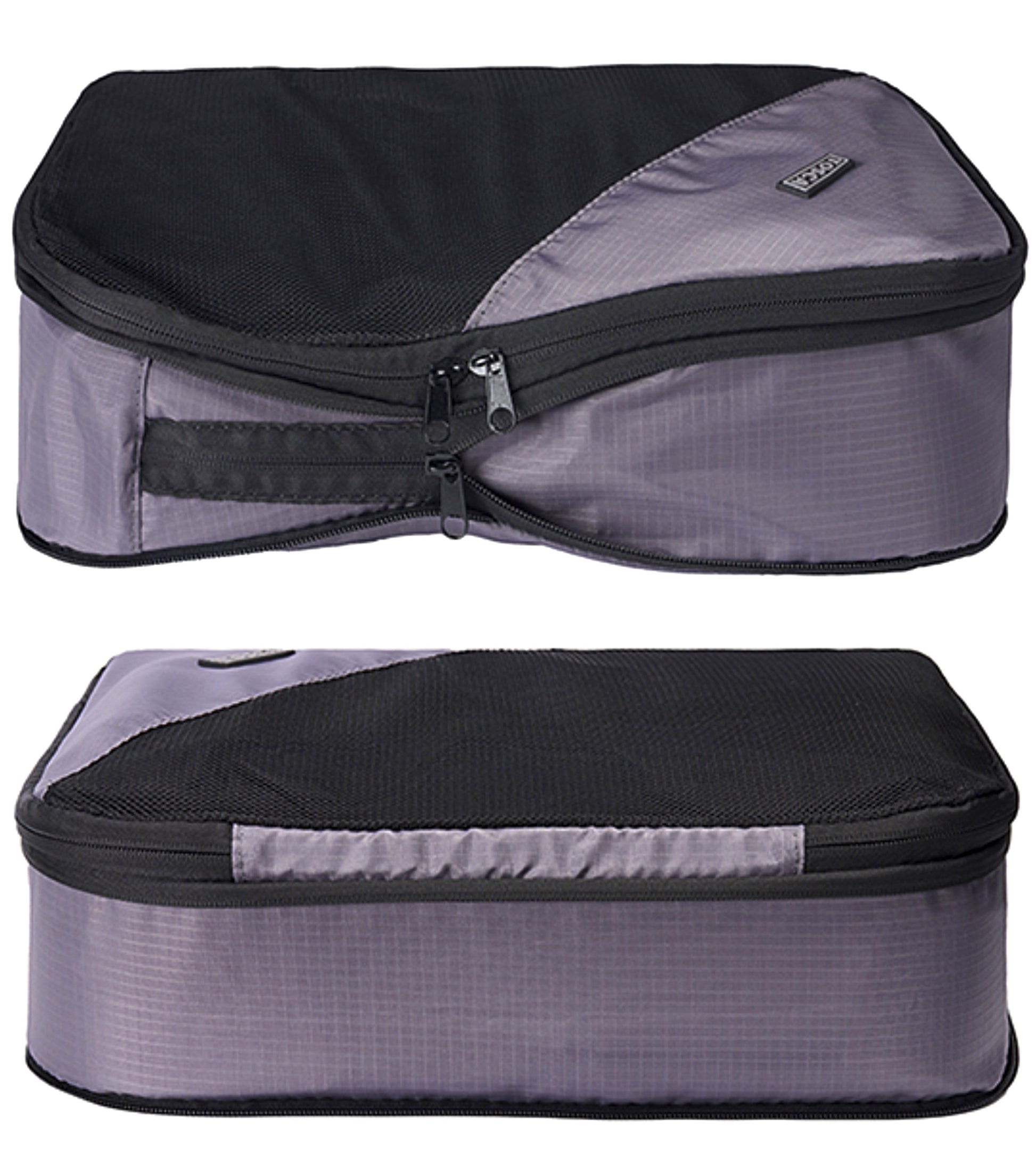 Tosca Large Compression Packing Cubes (2 Pack) - Black