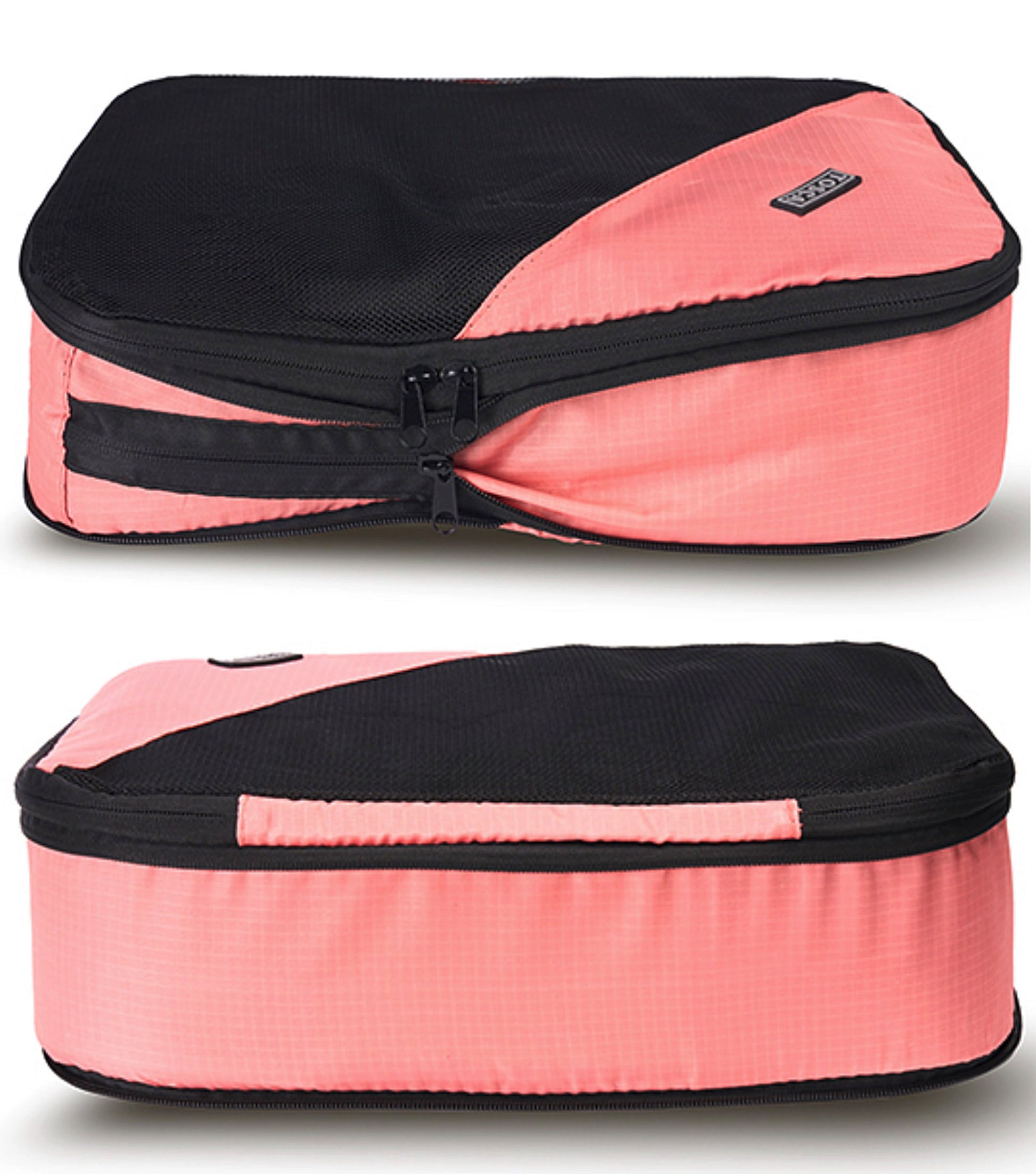 Tosca Medium Compression Packing Cubes (2 Pack) - Coral