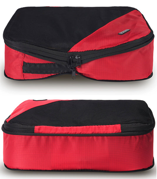 Tosca Small Compression Packing Cubes (2 Pack) - Red