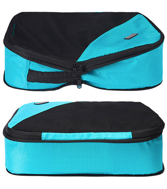 Tosca Small Compression Packing Cubes (2 Pack) - Teal