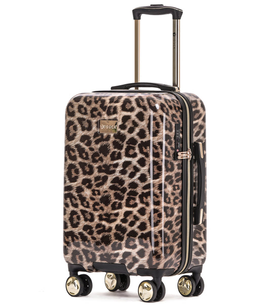 Tosca Leopard 50 cm 4 Wheel Carry-On Case