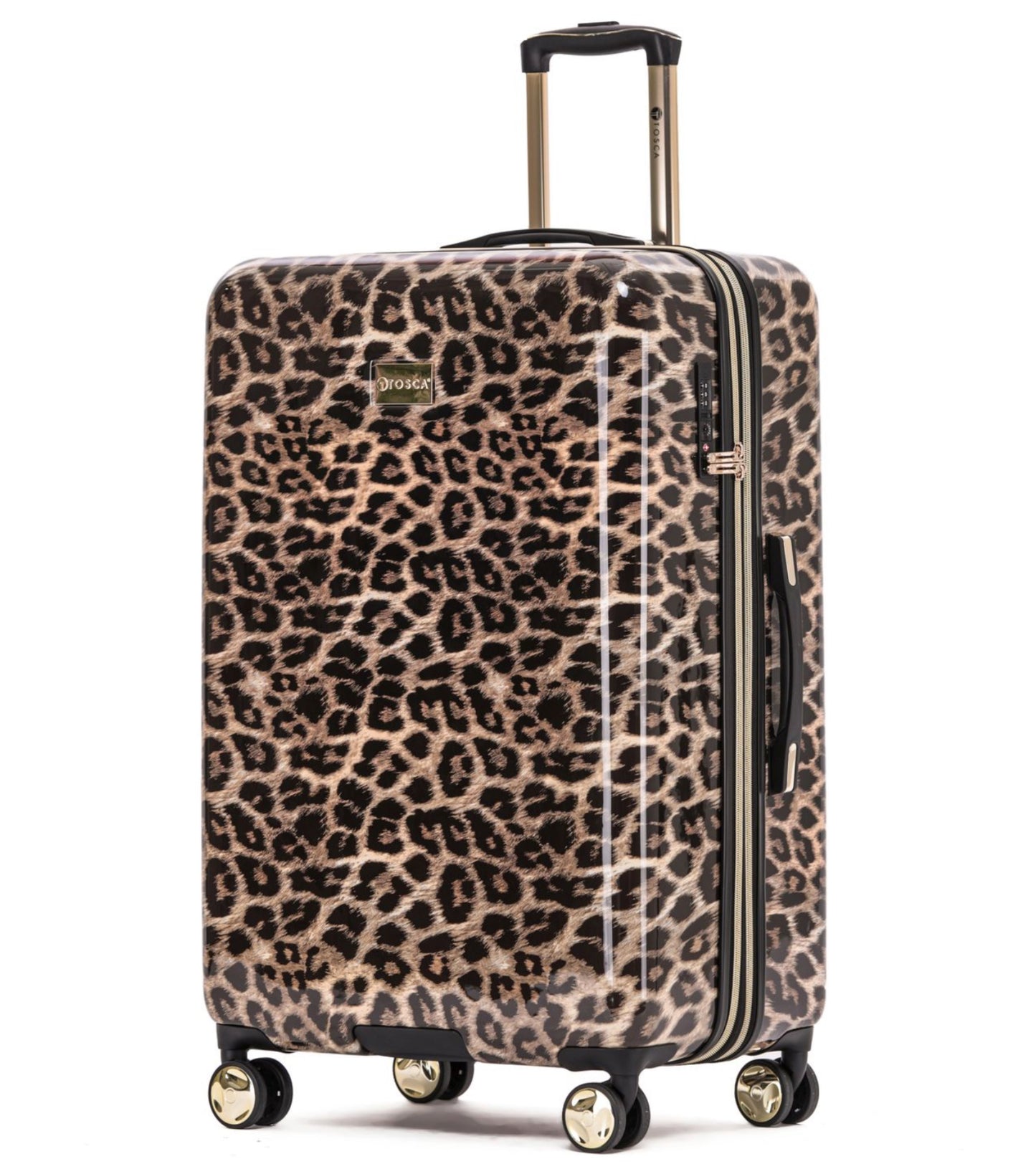 Tosca Leopard 76 cm 4 Wheel Spinner Case