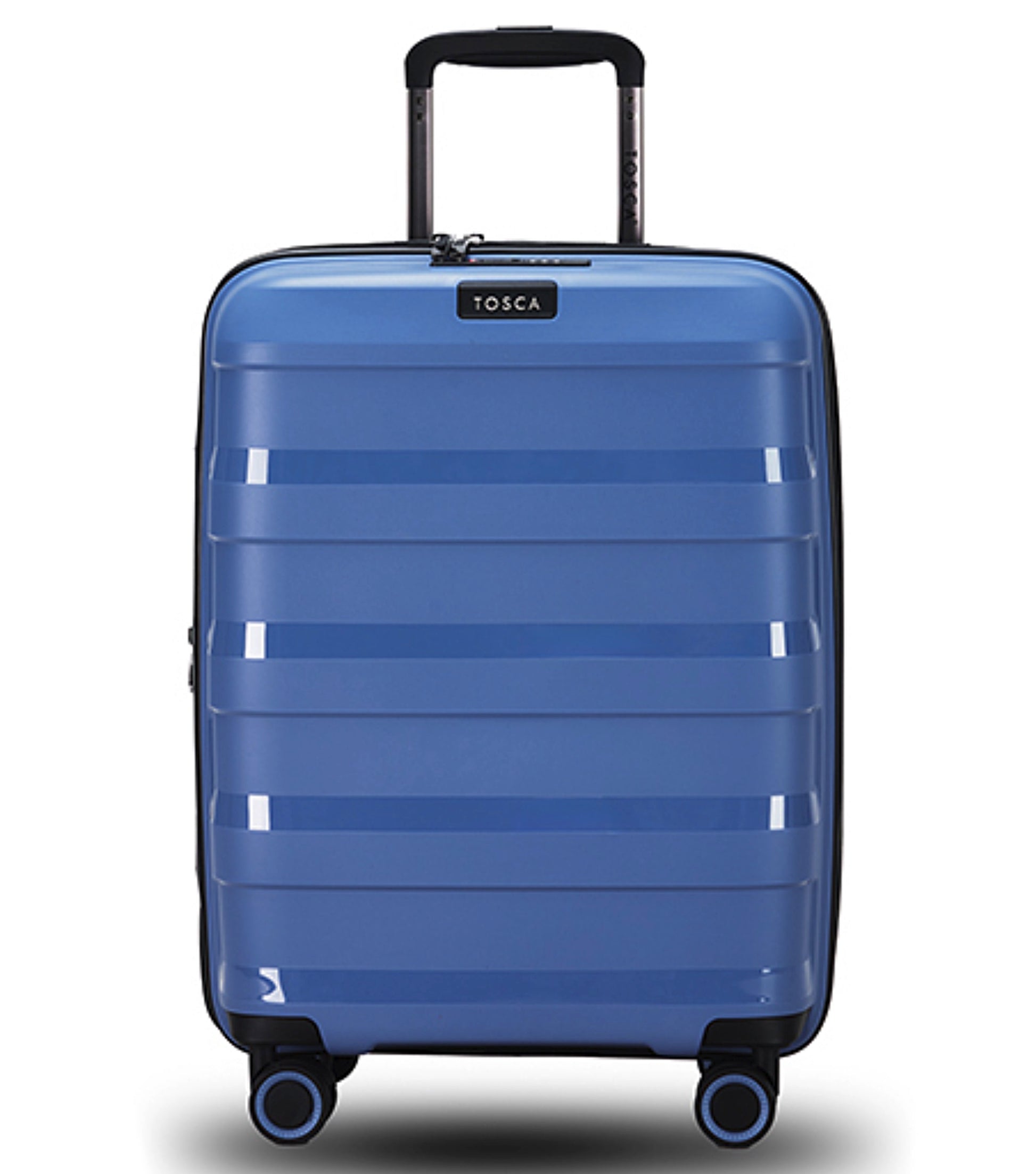 Tosca Comet 55 cm 4-Wheel Carry-on Suitcase - Infinity Blue