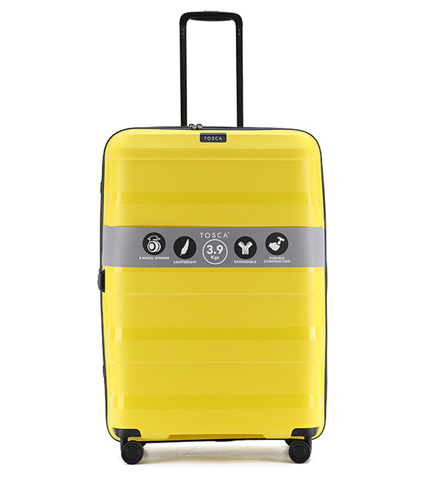 Tosca Comet 78cm Hardside Large Case - Yellow