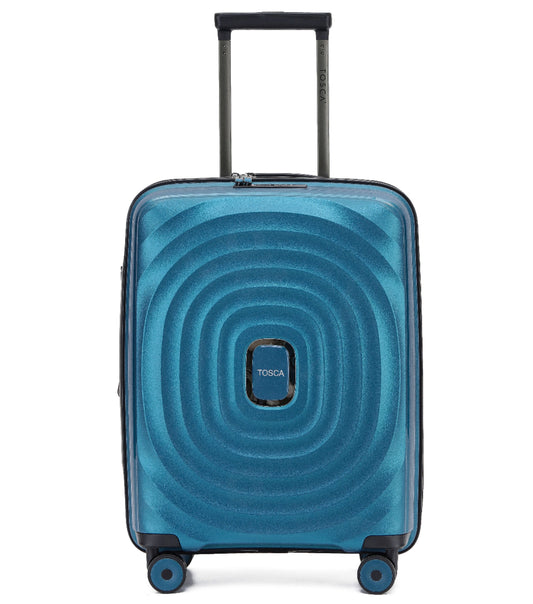 Tosca Eclipse 55 cm 4 Wheel Carry-On Case - Blue