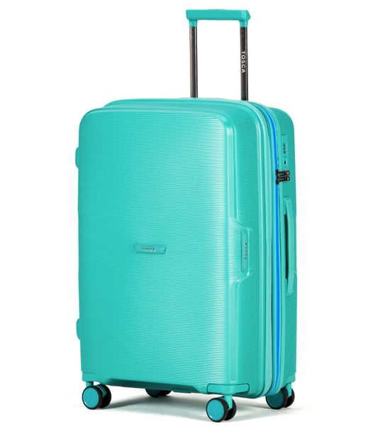 Tosca Bel-Air 66 cm Hardside Expandable Suitcase - Teal