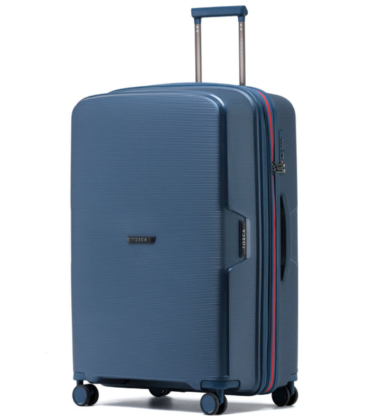 Tosca Bel-Air 76 cm Hardside Expandable Suitcase - Blue