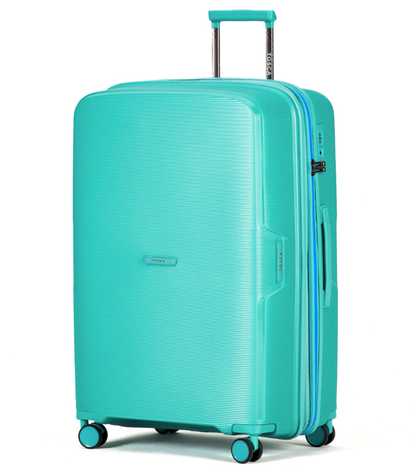 Tosca Bel-Air Suitcase Set of 3 - Teal (Carry-on, Medium, Large)