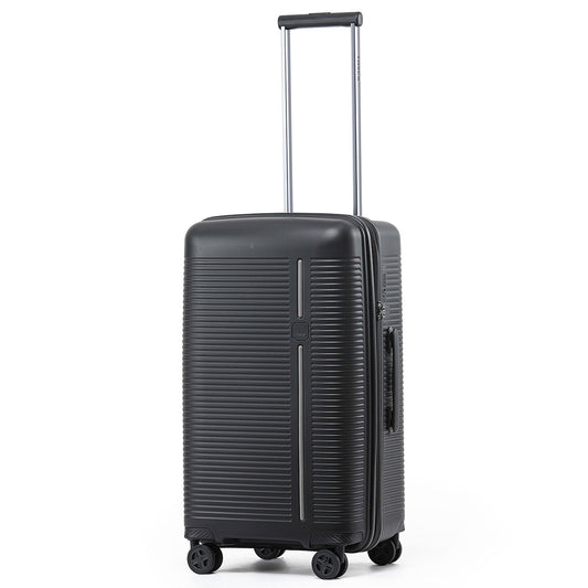 Tosca Imperial 65 cm Hardside Medium Trunk Suitcase - Black / Grey