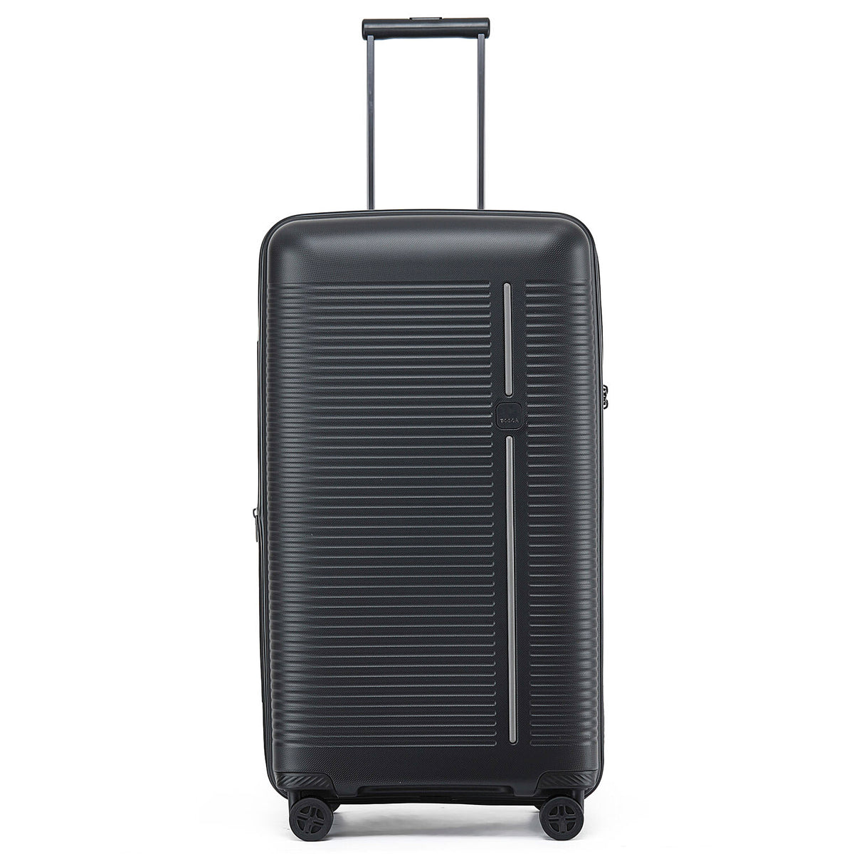 Tosca Imperial 78 cm Hardside Large Trunk Suitcase - Black / Grey