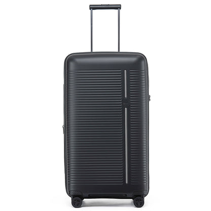 Tosca Imperial 78 cm Hardside Large Trunk Suitcase - Black / Grey