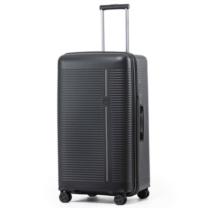 Tosca Imperial 78 cm Hardside Large Trunk Suitcase - Black / Grey