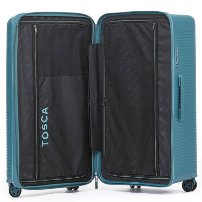 Tosca Imperial 78 cm Hardside Large Trunk Suitcase - Blue / Aqua
