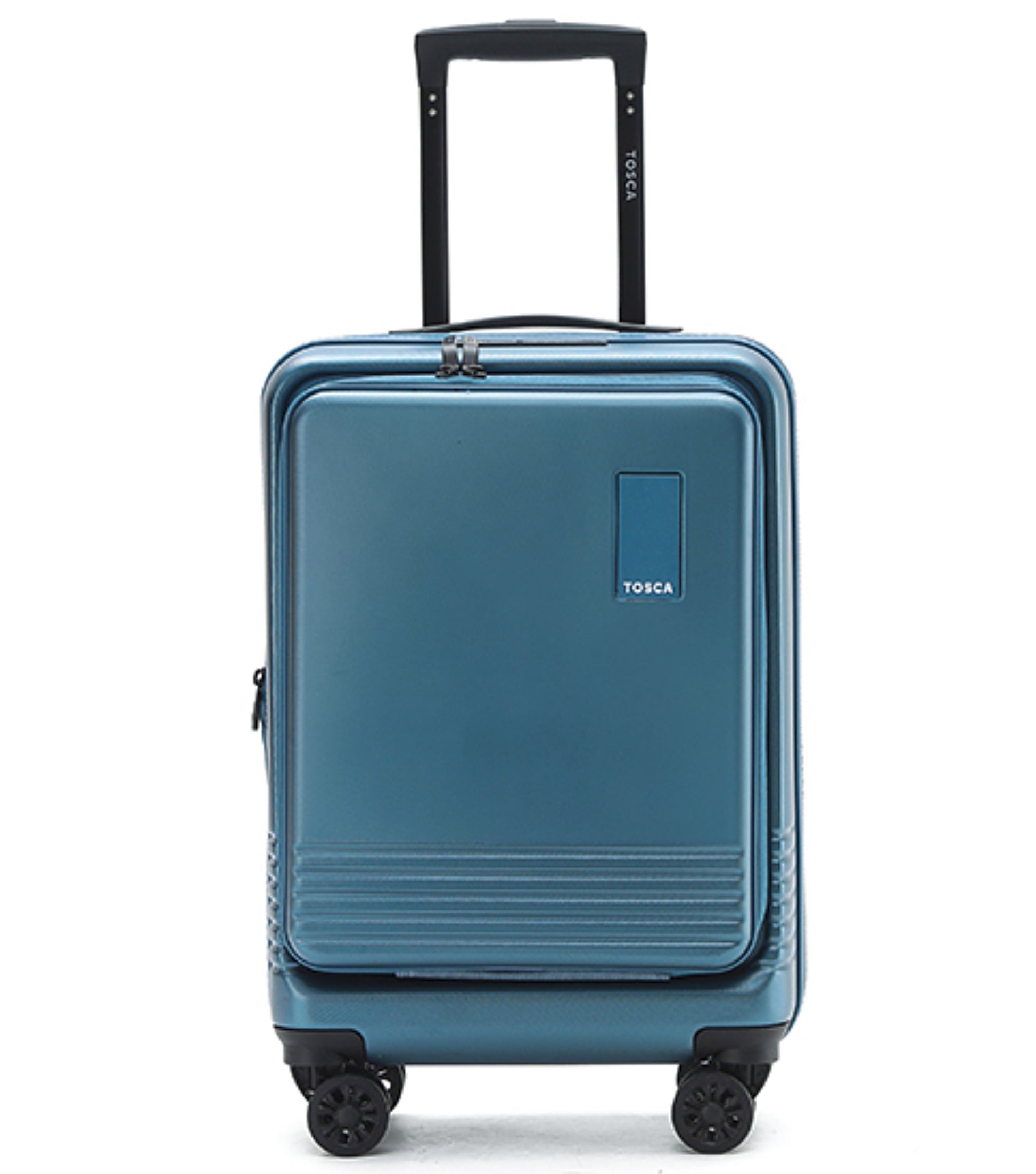 Tosca Horizon 53 cm 4-Wheel Expandable Laptop Carry-On Case - Blue