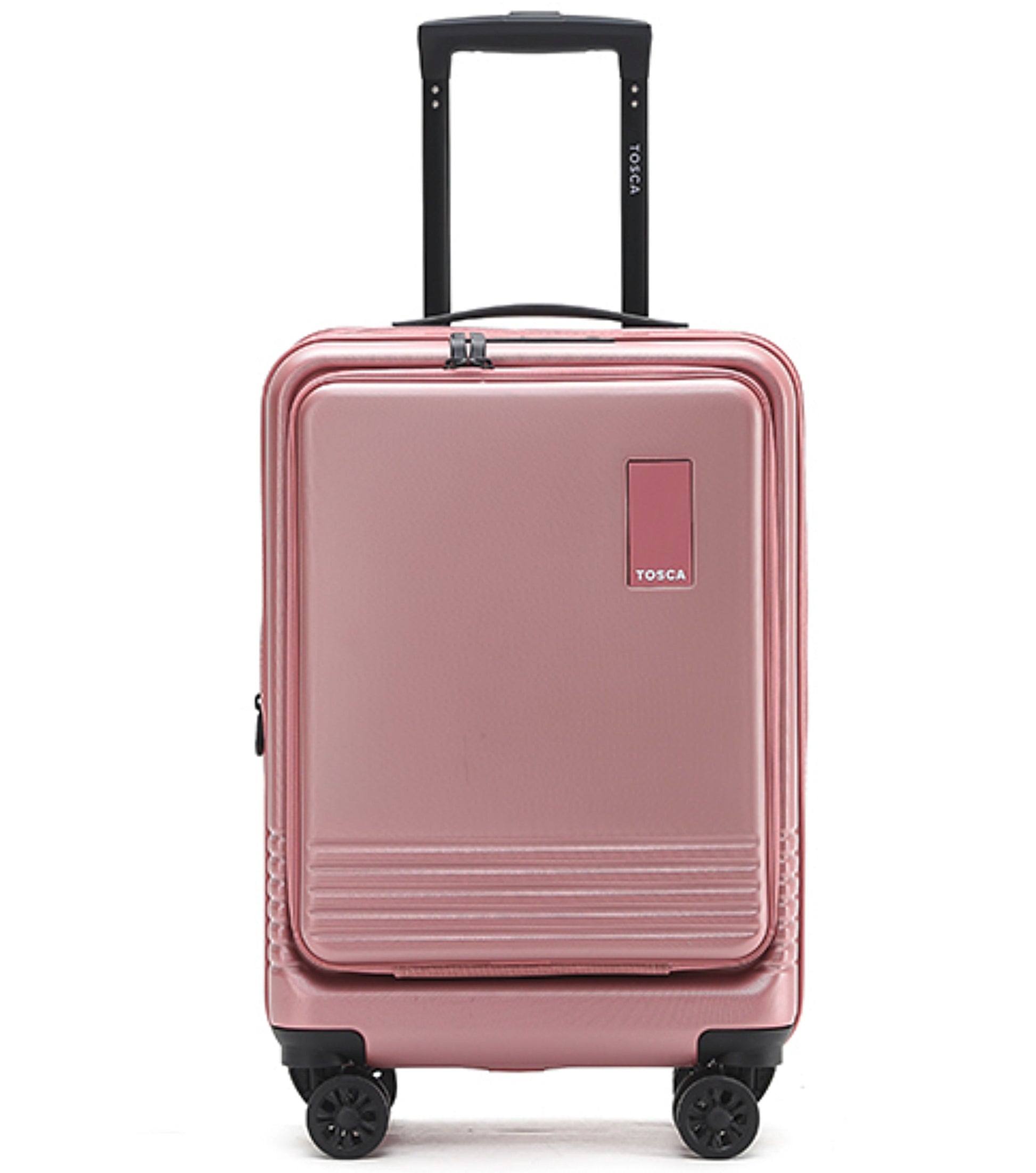 Tosca Horizon 53 cm 4-Wheel Expandable Laptop Carry-On Case - Rose