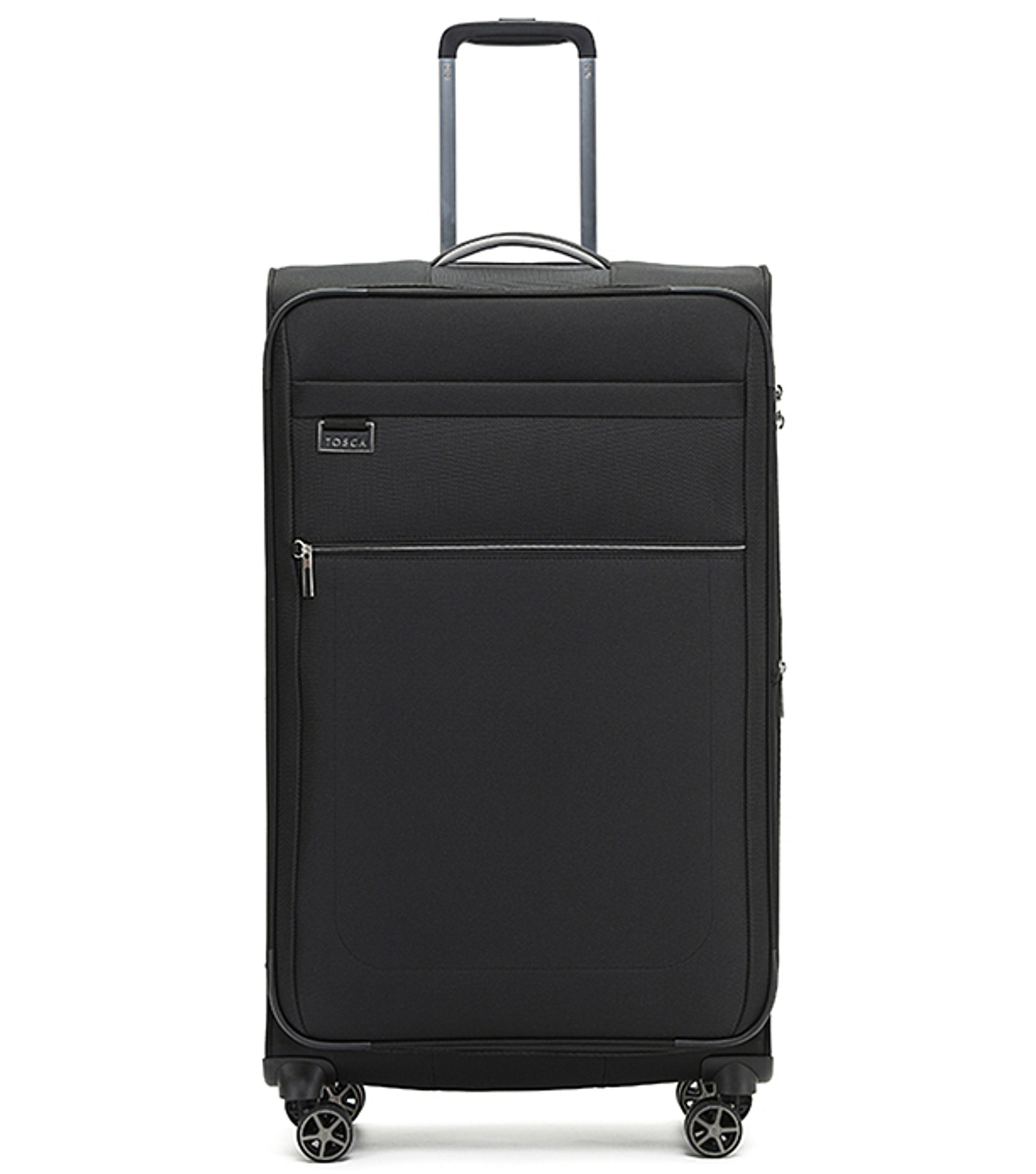 Tosca Vega 81 cm 4-Wheel Spinner Luggage - Black