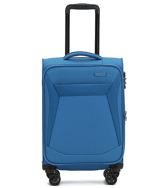 Tosca Aviator 2.0 - 4-Wheel Expandable Carry-on Luggage - Blue