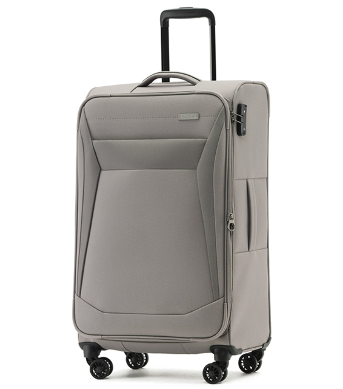 Feather light styled soft trolly case