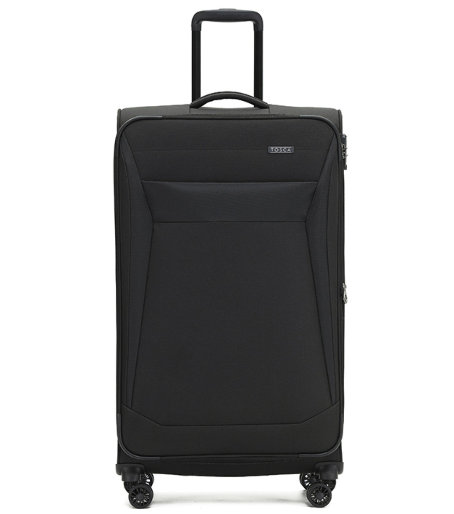 Tosca Aviator 2.0 - 82 cm 4-Wheel Expandable Luggage - Black