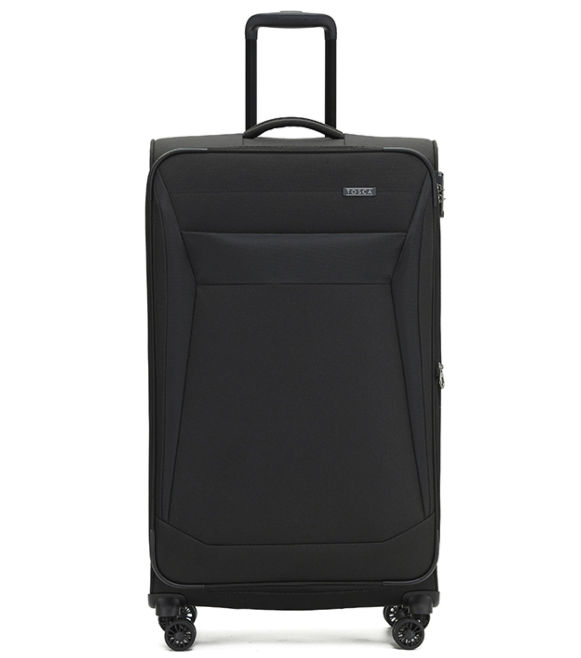 Tosca Aviator 2.0 - 82 cm 4-Wheel Expandable Luggage - Black