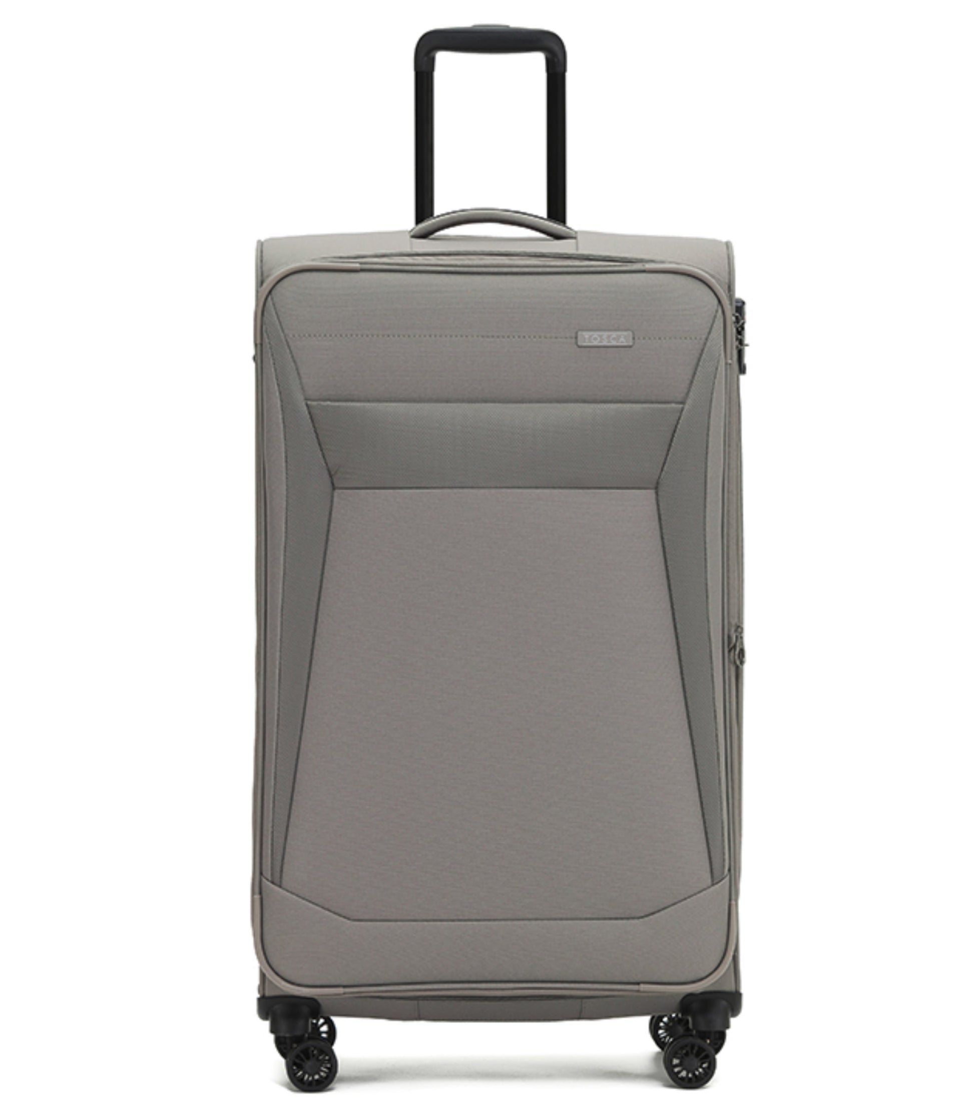 Feather light styled soft trolly case