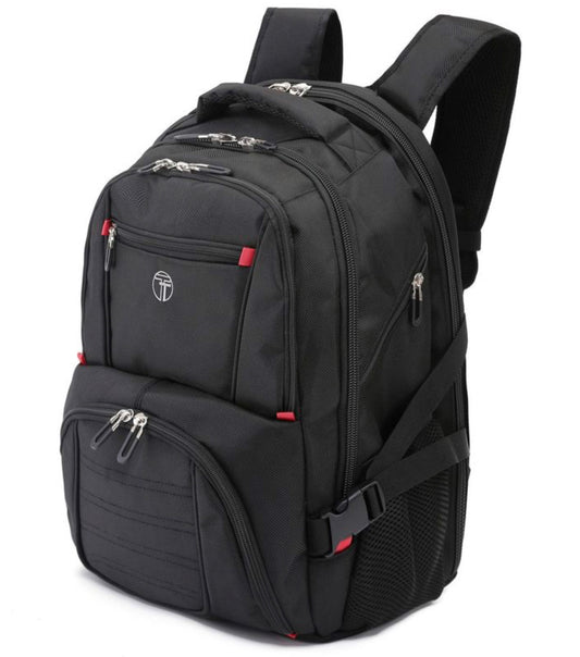 Tosca Ultimate 15.4" Laptop Backpack - Black