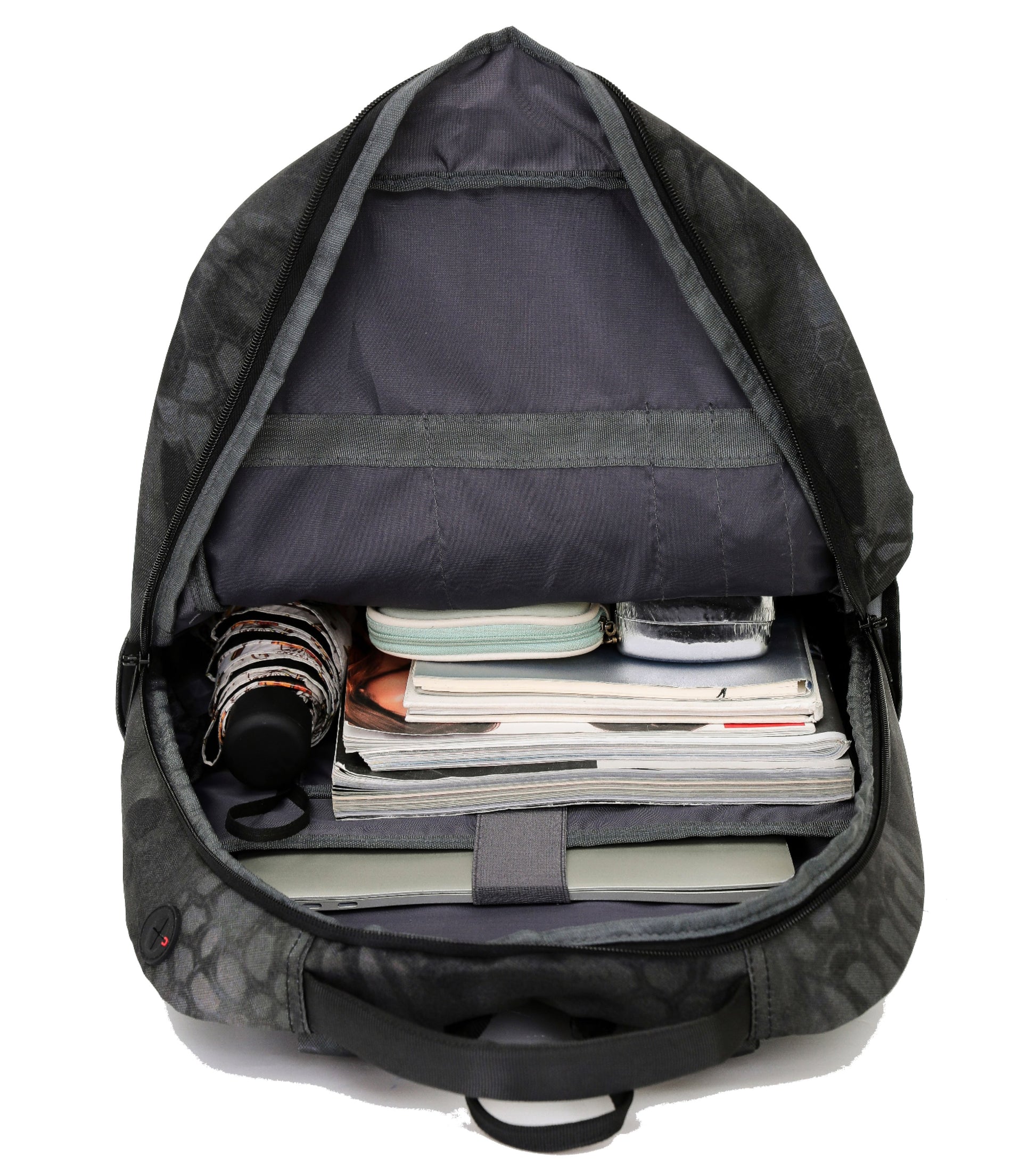 Tosca Combat Laptop Backpack 29L - Grey Camo