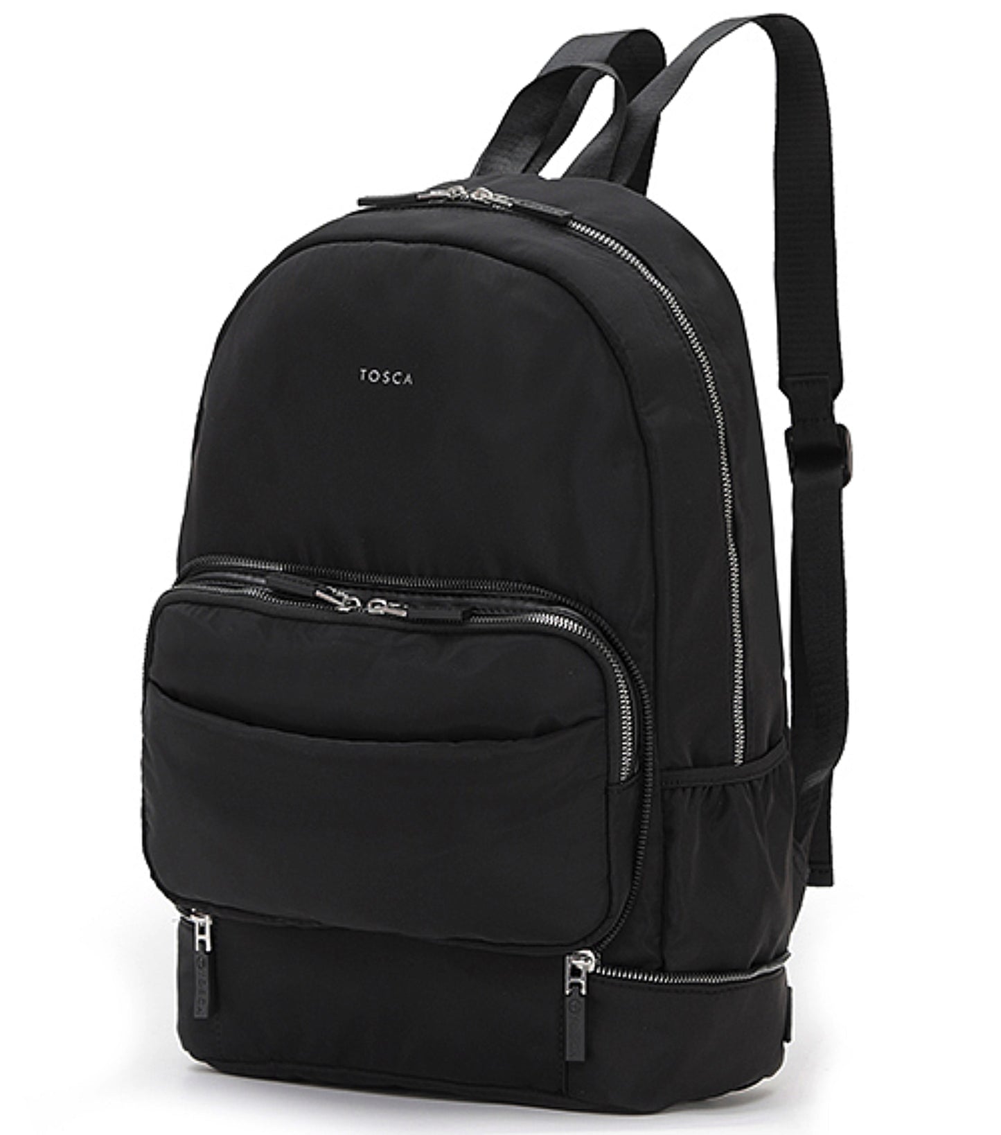 Tosca Harlow Zip Away Backpack / Shoulder Bag - Black