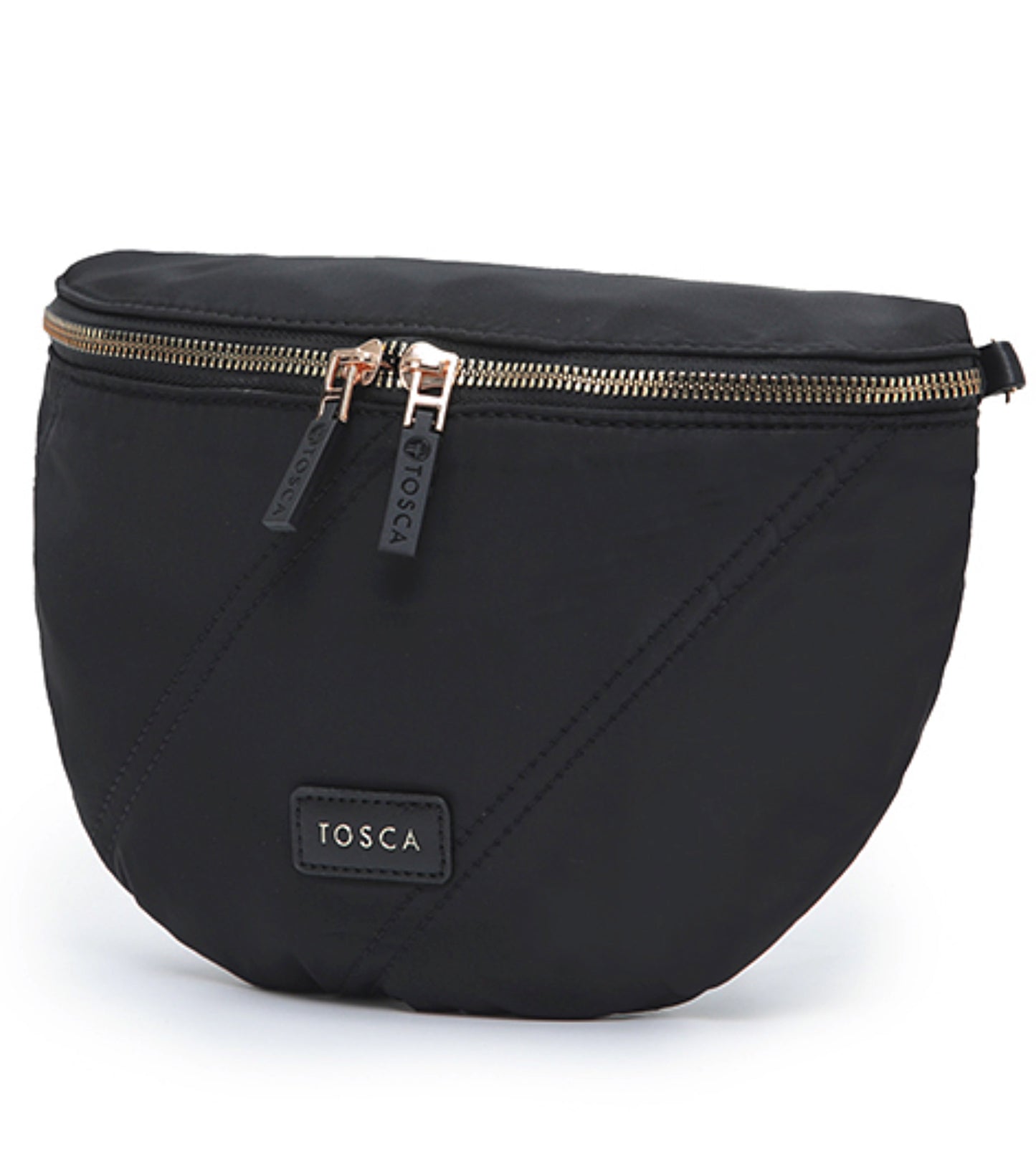 Tosca Harlow Sling Bag - Black Stitch