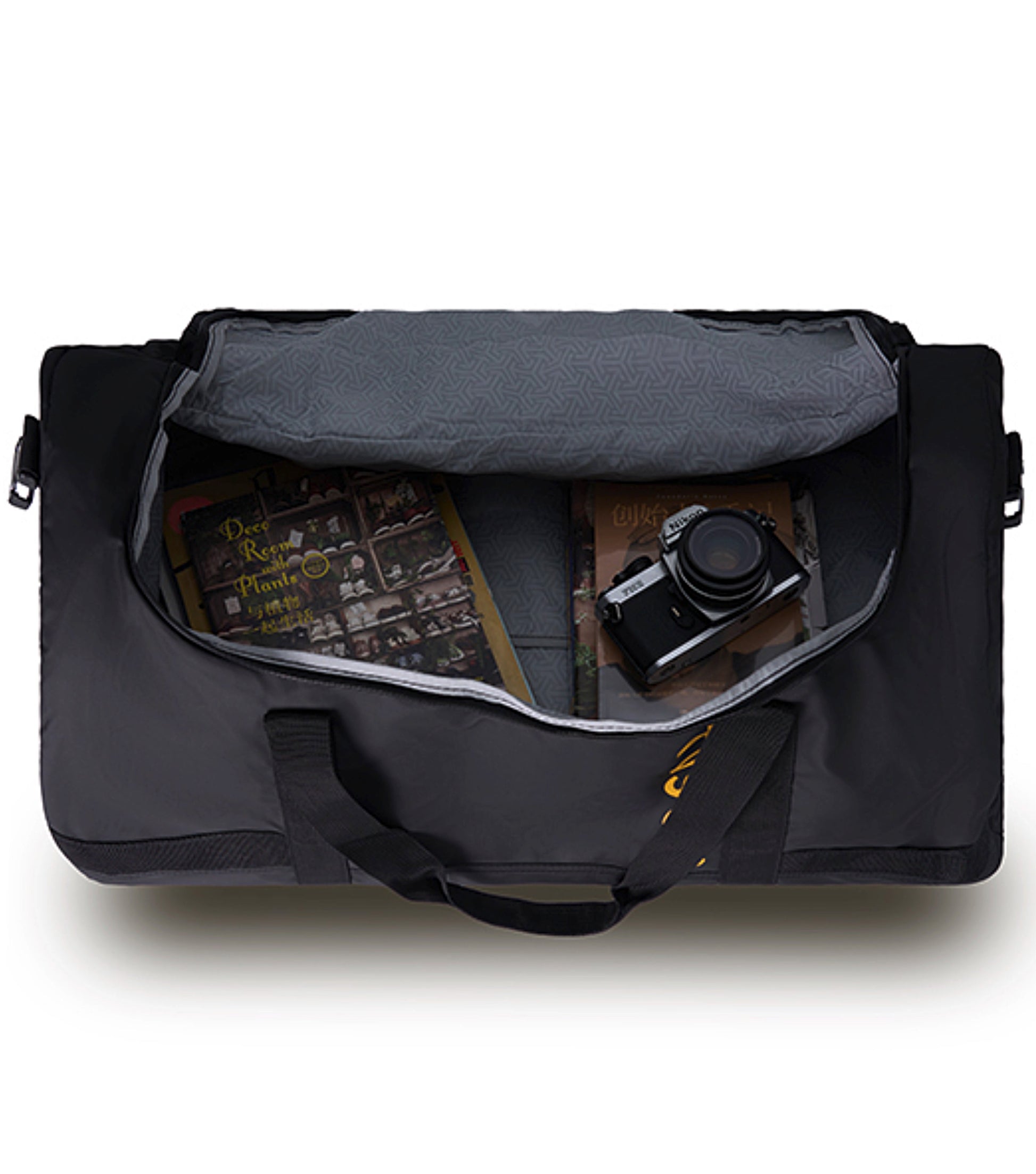 Spacious main compartment holds all your essentials,