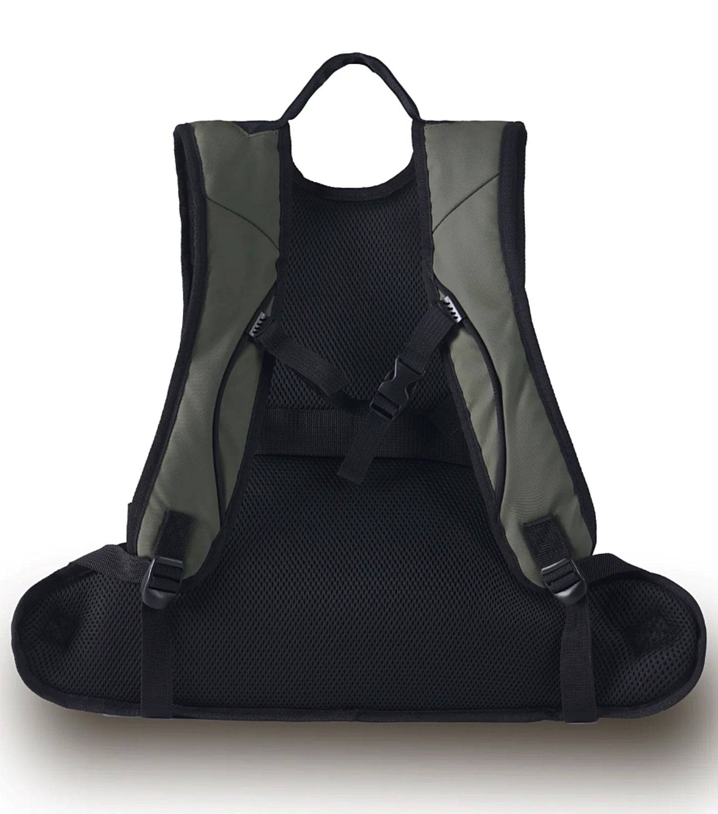 Padded, adjustable shoulder straps