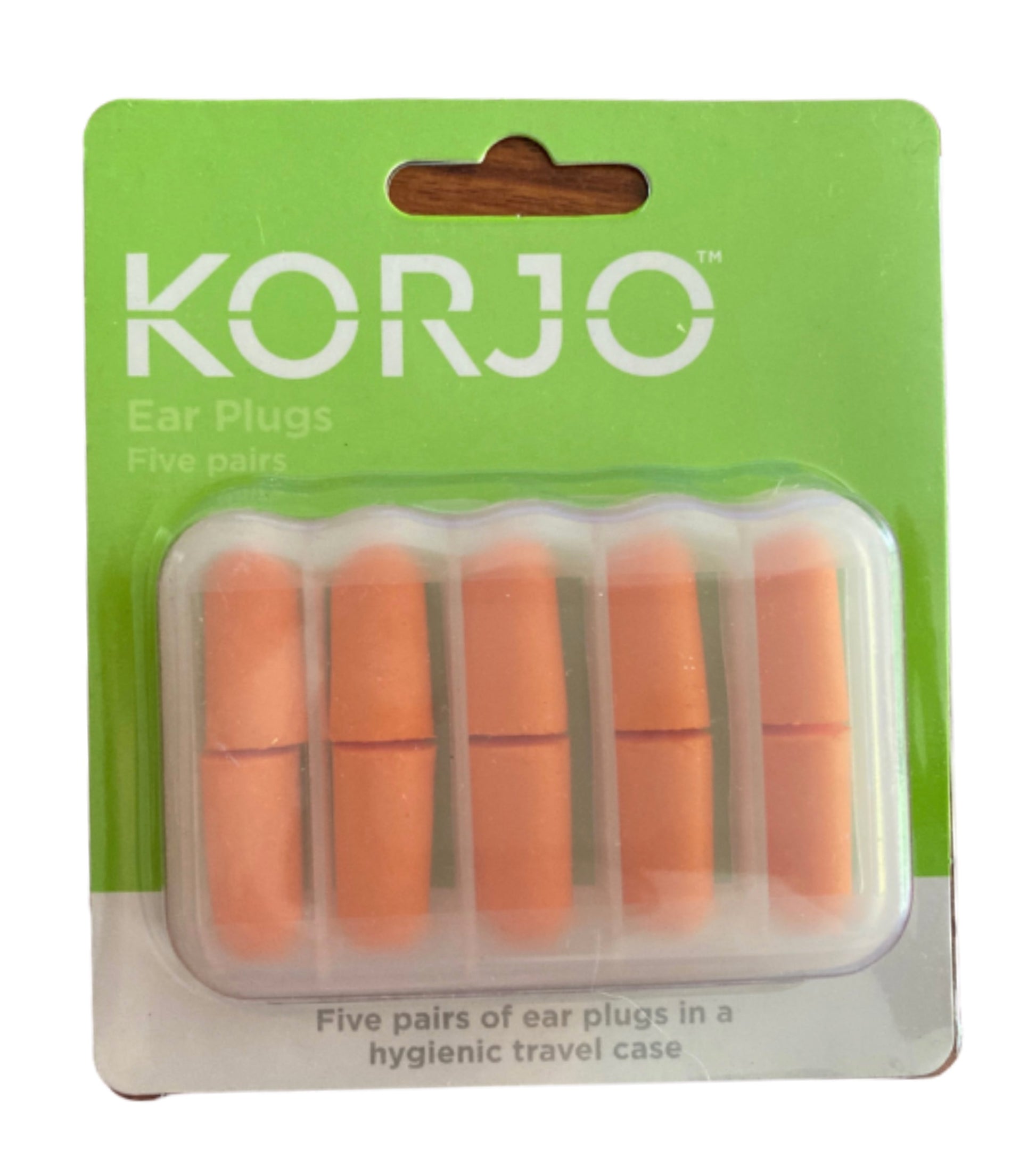 Korjo Ear Plugs - 5 Per Pack